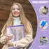 Plastic File Folders, 6 Pack Expanding Document Folder, Waterproof Plastic Envelope Folders, Large Transparent Pouch