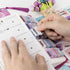 Spanish Bible Tabs for Women - Laminated Purple Catholic Spanish Bible Indexing Tabs, Large Print, 90 Tabs Total