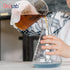 Glass Erlenmeyer Flask Set, Borosilicate Glass 3.3, Includes Vol. 50, 150, 250, 500, 1000ml, Printed Graduation