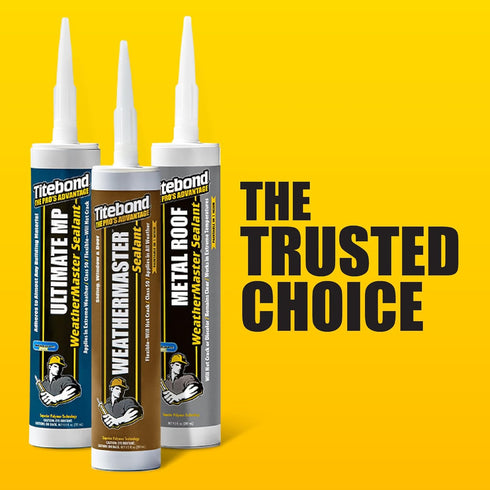 Titebond WeatherMaster Sealant 61351A, Metal Roof, Bronze, 10.1-Oz
