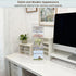 DBYANAN 2PCS Removable Monitor Memo Board Sticky Note Holder for Computer Screen Clear Message Board for Office Desk