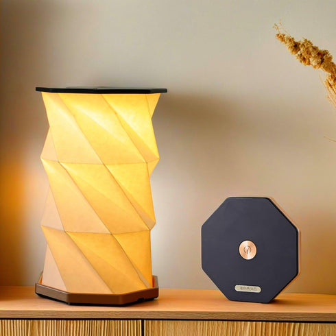 Travel Gifts Portable lamp with Touch Dimmer, Travel Lamp Warm Light, Foldable