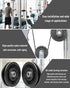 2 PCS 3.5 Inch Nylon Bearing Pulley Wheel, Silent Bearing Replacement for Garage Gym Equipment