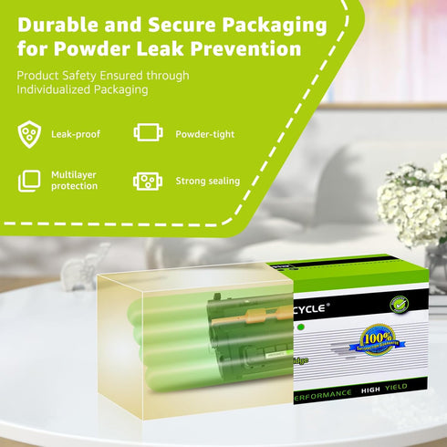 greencycle 64A Black Toner Cartridge Replacement for HP CC364A, Compatible with Laserjet P4014 P4015 Series (1PC)