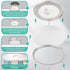 10 Inch 30W 4000LM Dimmable, 2700K-6500K 2-Pack Brightever LED Ceiling Light Fixture, Modern Flush Mount Ceiling Lamps