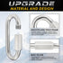 304 Stainless Steel Chain Quick Links, Sprookber Chain Connector, Screw Carabiner, Set of 6 Chain Hooks