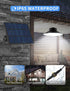 Dawn,4 Lighting|Auto-On|5 Dimmable|Daytime-On) Ip65 papasbox Solar Shed Lights Indoor Outdoor,Led Battery Powered