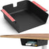 HumanCentric Under Desk Storage Shelf, Drawer Organizer for Sit Stand Desk, Adds Storage Tray, Mount Under Desk Shelf