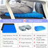 Helishy (16x14x1.65inch) Gel Seat Cushion, Double Thick Egg Gel Cushion for Pressure Pain Relief, Breathable Wheelchair