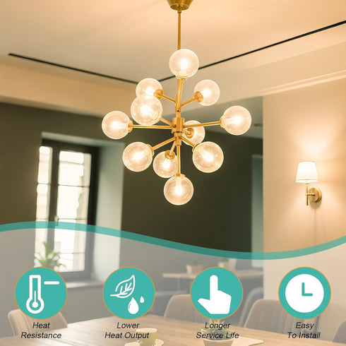 Dimmable G9 Bulb 60W 75W 80W T4 G9 Bulbs 8W 800LM 3000K Bulbs 5Pack ZHENMING LED Halogen Equivalent, Bi Pin Base Light
