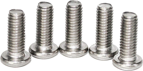 100 Pcs Button Head Socket Cap Bolts Screws M4-0.70 x 14mm, 18-8 Stainless Steel, Allen Hex Drive, by Fullerkreg