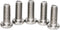 100 Pcs Button Head Socket Cap Bolts Screws M4-0.70 x 14mm, 18-8 Stainless Steel, Allen Hex Drive, by Fullerkreg