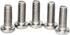100 Pcs Button Head Socket Cap Bolts Screws M4-0.70 x 14mm, 18-8 Stainless Steel, Allen Hex Drive, by Fullerkreg