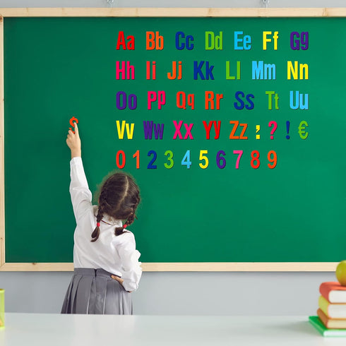 Tenare 268 Pcs Bulletin Board Letters, Alphabet Letters Numbers and Punctuation Cutouts for Classroom Display