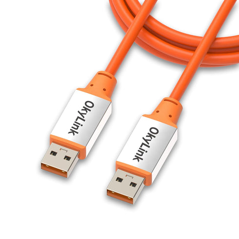 OkyLink 5ft (1.5M) USB 3.2 Gen 2 A-A Male to Male Cable