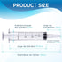 20ml Syringe for Liquid | Liquid Syringe | Plastic Syringes | Syringe with Cap & Catheter Tip -Individual Sealed (No Needle)