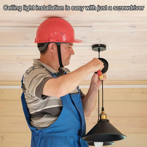 115mm (4.53") 2 Set PATIKIL Universal Light Fixture Mounting Bracket Kit, Light Crossbar Round Ceiling Plate with Screw