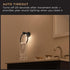 Enbrighten Towel Ring, Motion Sensing Night Light, Battery Operated Hand Towel Holder for Bathroom Kitchen, Matte Black