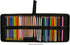 U.S. Art Supply Premium Canvas Zippered Pencil Wrap Holder, 36 Compartment Portable Storage Organizer for Artist