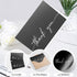 Pack 20 4x6 Inches Bulk of Thank You Cards with Envelopes & Stickers, Black Thank You Cards - Suitable for Business