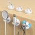 Rotatable Magnetic Cable Clips, Smooth Adjustable Cord Holder, Under Desk Cable Management,
