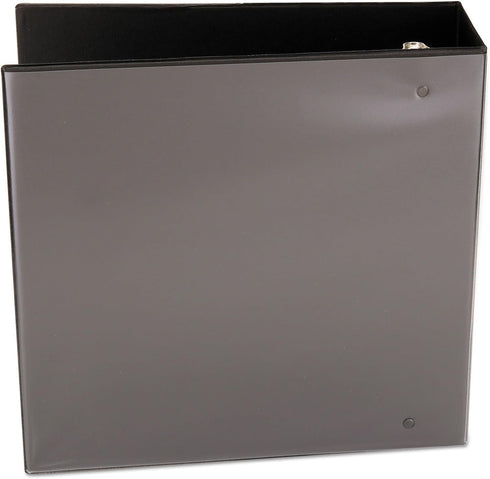 Universal 20995 Slant-Ring Economy View Binder, 4-Inch Capacity, Black