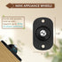 8 Pack 360 Quacc Self Adhesive Caster Wheels Appliance Swivel Glide Smoothly Mini Rollers Coffee Machines Air Fryer