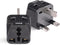 OREI USA to UK Travel Plug Adapter - Type G Compatible with UK, UAE, Hong Kong, Dubai - 2 in 1 UK Plug Adapter - 2 Pack
