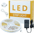 16.4ft(5M) 6000K 3 3 3 GOMING Motion Sensor COB LED Light Strip Cool White Lighting Modes Timing Off Modes Brightness