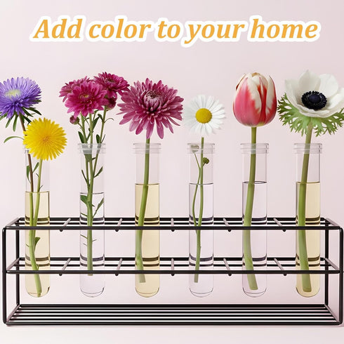 Generic (100pcs) Tubos para Flores Naturales, Tubos para Flores Naturales para Pastel, Water Tubes for Flowers, Flower