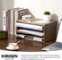 KIRIGEN Wooden Desktop Organizer, Paper Storage Letter Tray File Sorter, 3 Layer Trays for Home Office Accessories,