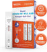 3-in-1 15 (2 Pack) SpeedySwab COVID Test and Flu Test Combo - Rapid Antigen At-Home Kit, Flu A and B, OTC Nasal Swab