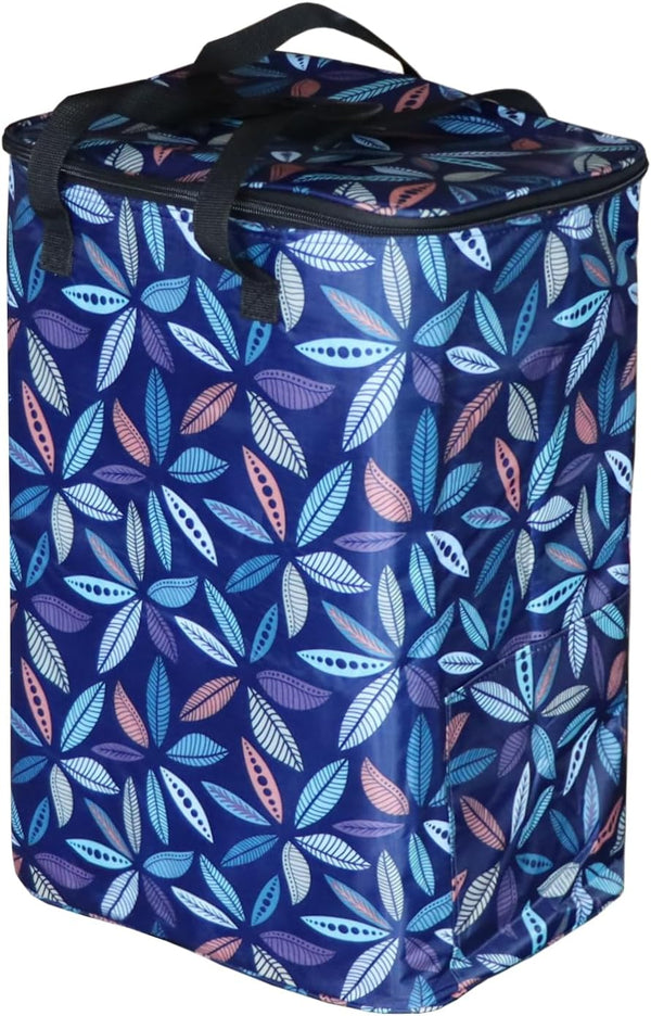 Bornfornice Insulated Replacement Bag for Grocery Cart/Shopping Cart, for Trolley Cart frame, (Blue