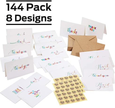 60 Ohuhu Coloring Markers & Thank You Cards with Envelopes