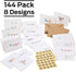 60 Ohuhu Coloring Markers & Thank You Cards with Envelopes