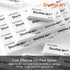 Shuttle Art 120 Pack White Erasers - Bulk Smudge Resistant Erasers for Pencils, School Supplies