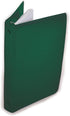 HNR Green Loose-Leaf Memo Book, 6 3/4 x 3 3/4", 6-Ring Binder, 80 Pages + Free Refill