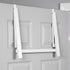 HOLDN’ STORAGE Foldable Over The Door Hanger Rack for Hanging Towels, Coats & Clothes - Hooks for Bedroom, Washroom,