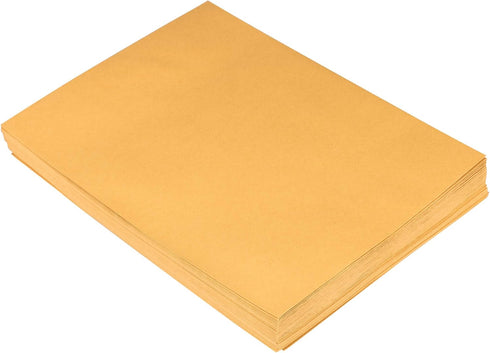 JAM PAPER 10 x 13 Open End Premium Envelopes with Peel and Seal Closure - Brown Kraft Manila, 50/Pack