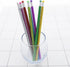 BAZIC Wood Pencil Glitter Metallic Pencils, 8/Pack, Latex Free Eraser, 2-Packs
