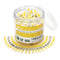 Kuject 160PCS Yellow Solder Seal Wire Connectors, Waterproof Self Solder Heat Shrink Butt Connector for Automotive
