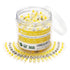 Kuject 160PCS Yellow Solder Seal Wire Connectors, Waterproof Self Solder Heat Shrink Butt Connector for Automotive