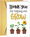Supoeguk Funny Thank You Card for Teacher, Cute Appreciation Card for Teacher Mom,