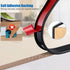 U-Shape Edge Banding, 16.4ft Self Adhesive Black Veneer Edging Trim for Countertop, Table, Cabinet Repair Furniture
