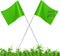 Marking Flags 200 Pack, 4x5x15 Inch Yard Flags for Lawn, Invisible Fence, Survey, Landscape