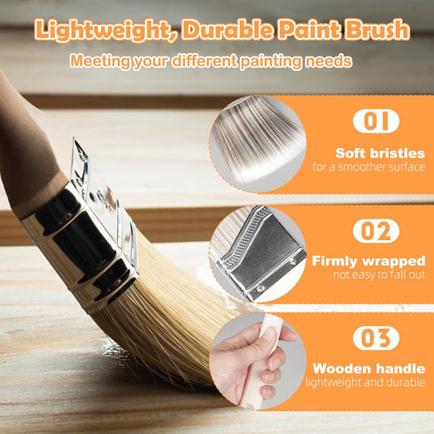 27 9"4" 1-4FT LAANPOLE Paint Roller Kit, Piece Paint Supplies, Paint Rollers, Extension Pole, Paint Brushes for Walls