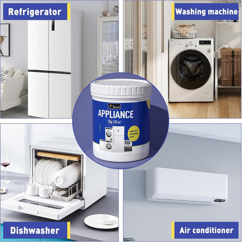 32 oz, DWIL Appliance Paint for Refrigerator - Water Based Refrigerator Paint, Interior, for Plastic and Metal Surface