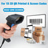 OBZ 2D 32-Bit PDF417 Barcode Scanner Handheld Wired USB Bar Code Reader,Automatic QR Code Scanner with Chip,Supports