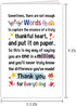 Supoeguk Lovely Thank You Card for Friend, Appreciation Card for Boss Coworker, Poem Thank You Card for Teacher, Sweet