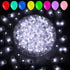 Aogist 100pcs Balloon Lights,Long Standby Time Waterproof Twinkle Mini Light,Battery Powered,Round LED